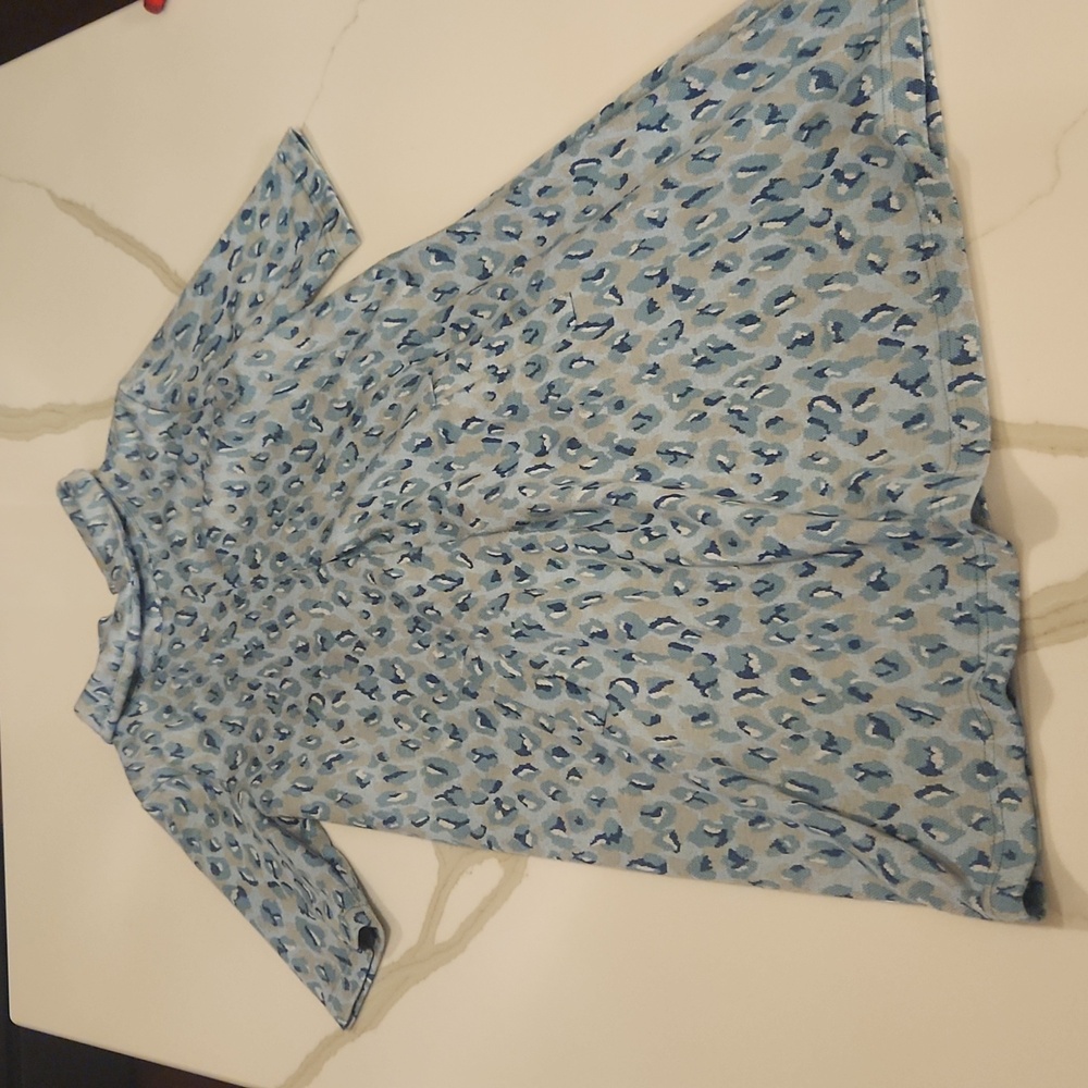 Tyler Boe Kim cowl neck leopard dress size xs